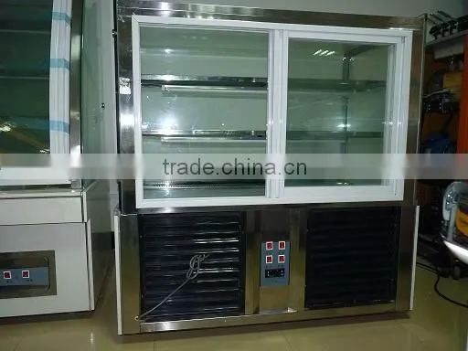 pastry display refrigerated showcase merchandiser