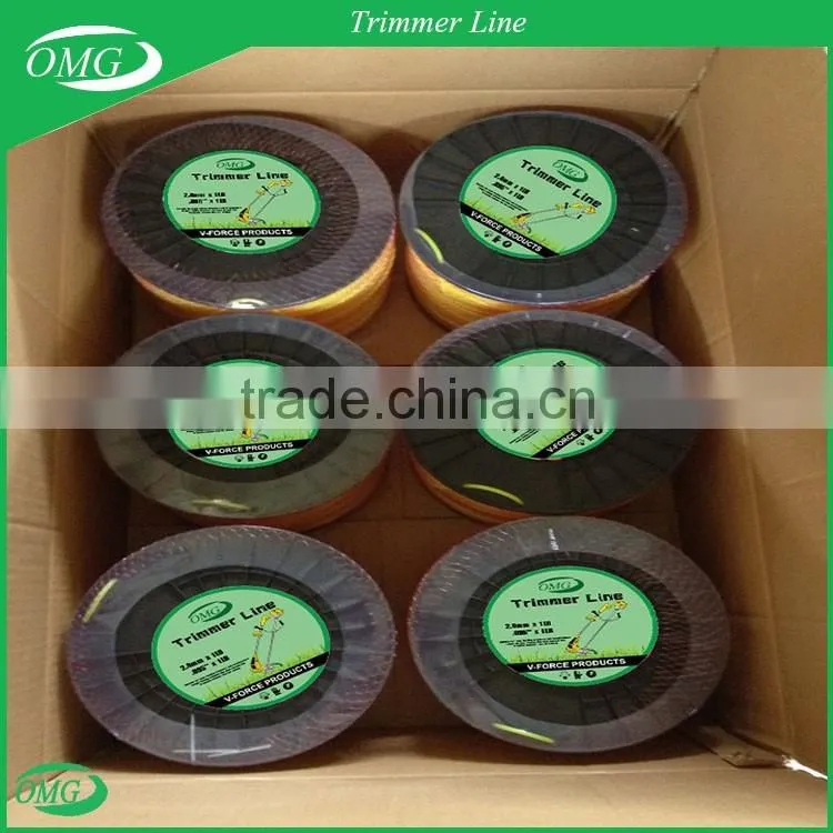 High Quality Coil in Spool Ellipse Twist Nylon Trimmer Line