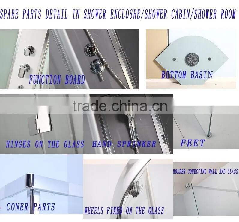 Bath glass shower booth glass shower screen