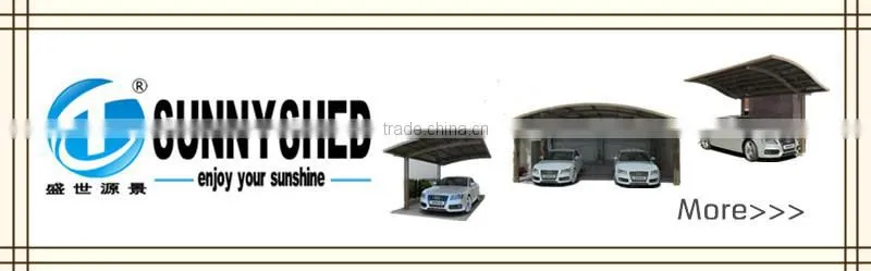 Modern design with aluminum window shed simple awning