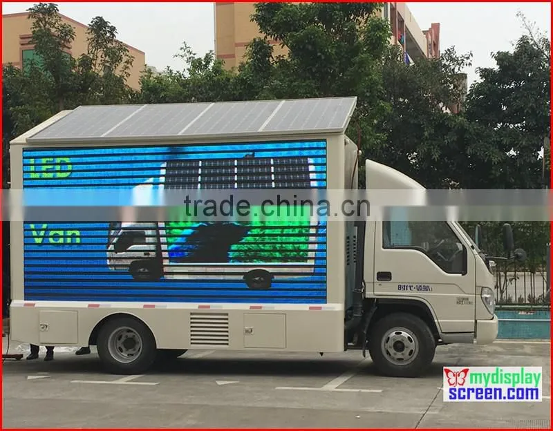 solar led display screen, p10 p5 solar outdoor display.