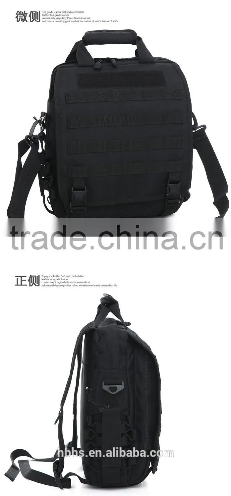 Military waterproof handbag for mens outdoor sport bag