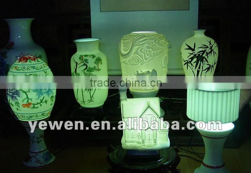 ceramic lamp, house lamp, lamp-chimney