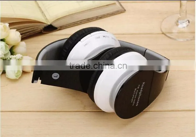 Adjustable Foldable Hands-free bluetooth 3.0 wireless headphone Over-ear Stereo Headphone Earphone