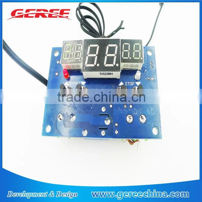 12V Intelligent Digital Led Thermostat -9 - 99 degree Temperature Controller