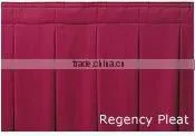 Premium quality white round table skirt