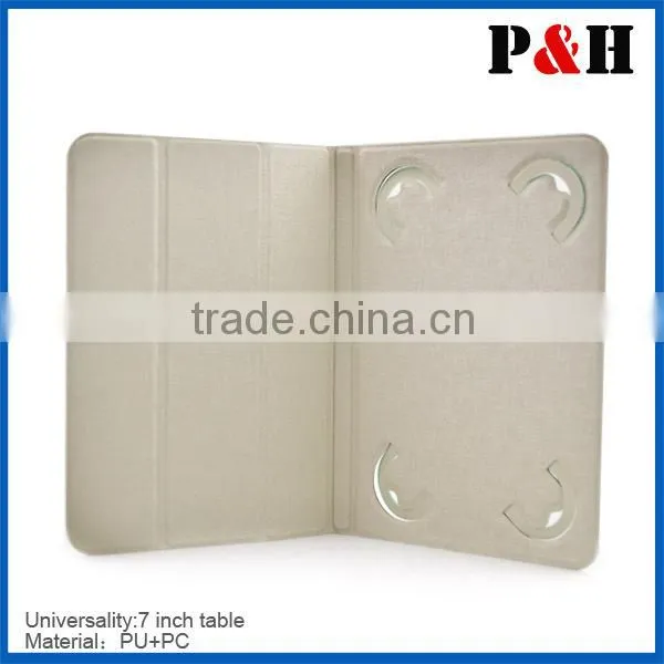 Fashionable Flip leather case for 7 inch tablet pc
