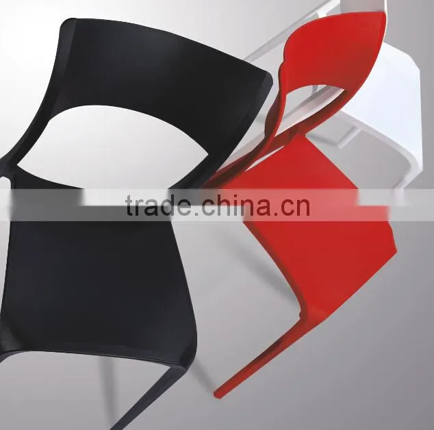 2014 Square shaped Plastic colorful chair