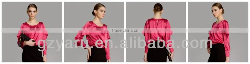 The new fashionable cape type blouse