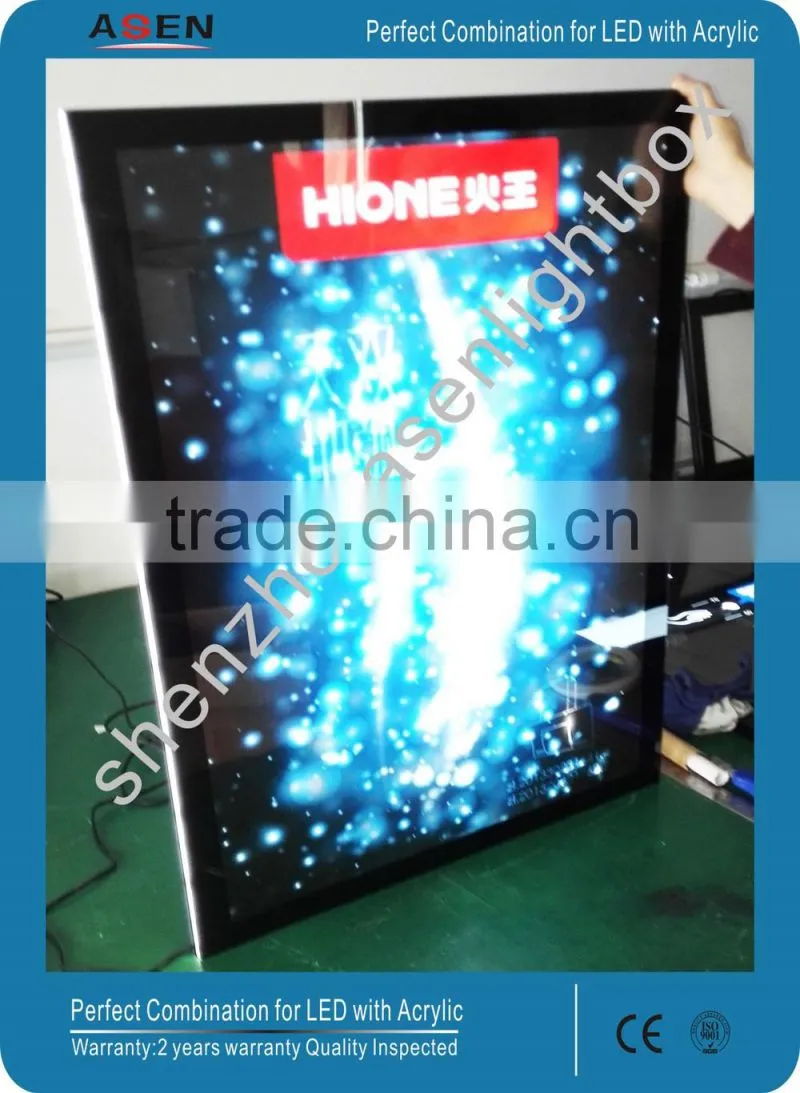 Ultra-thin 17mm LED Edge-lit Magnetic Light Box A1