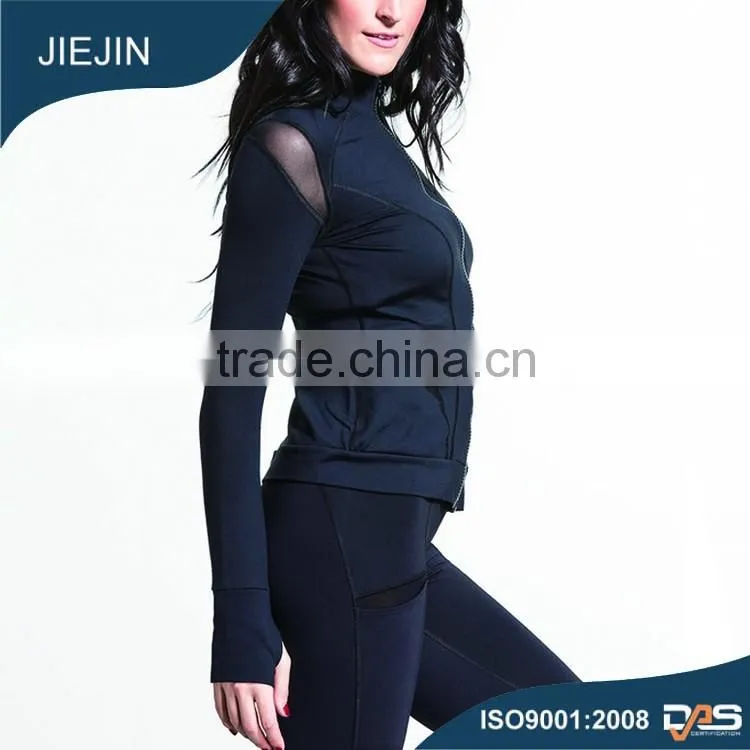 2016 fashion custom women sports jacket with cheap price