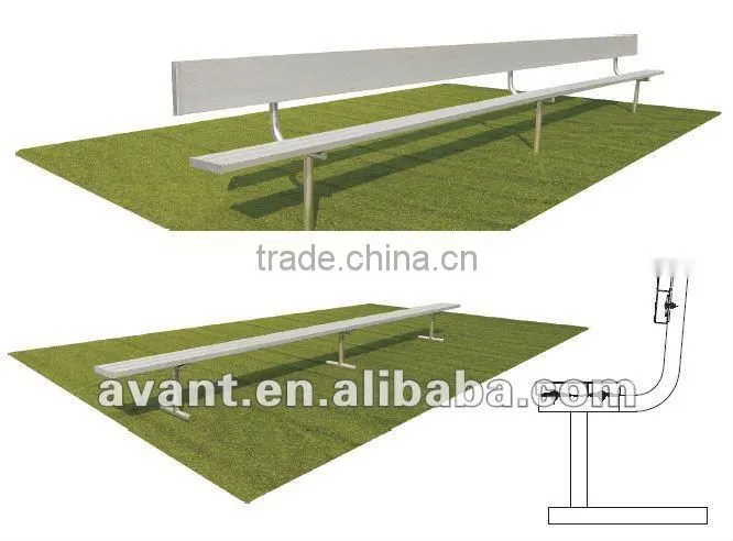 Ango portable, bench,Tip-N roll bleacher, easy assembling bleacher