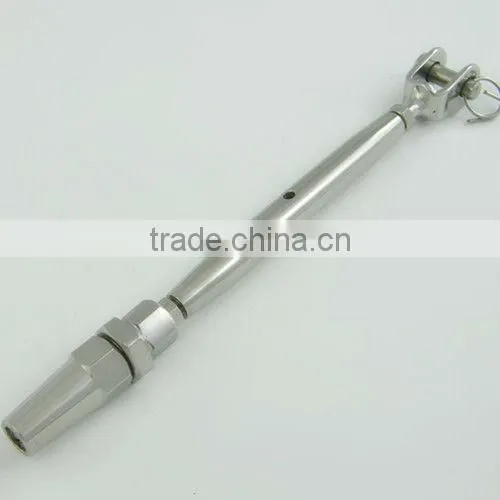 Swageless welded fork terminals