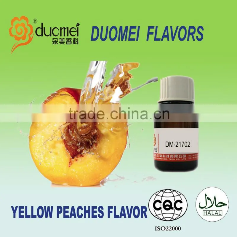DM-21702 True Yellow Peaches Juicy Artificial Flavors
