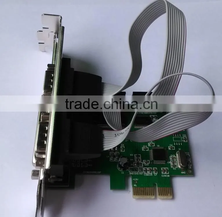 PCI-E serial card 2 ports+ Parallel card PCI-E serial and parallel card