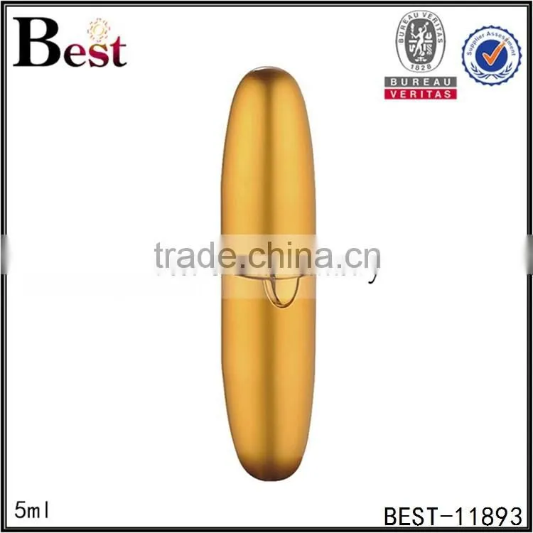 4ml bullet shape aluminum perfume atomizer refillable