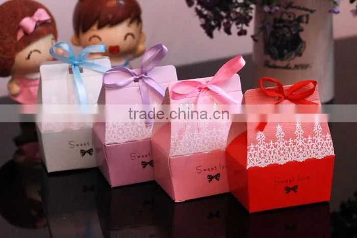 High Quality Chinese Factory Luxury Wedding Candy Box