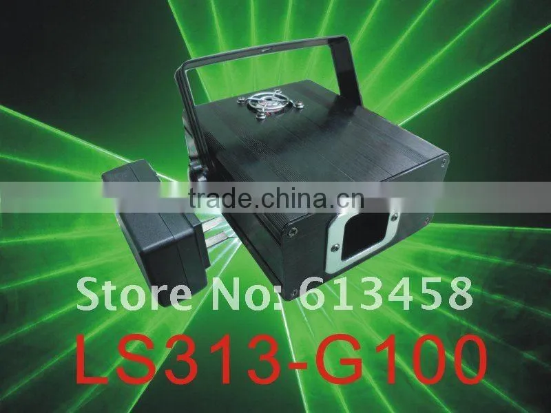 Mini Green 100mW Animation Laser Light with Scanner