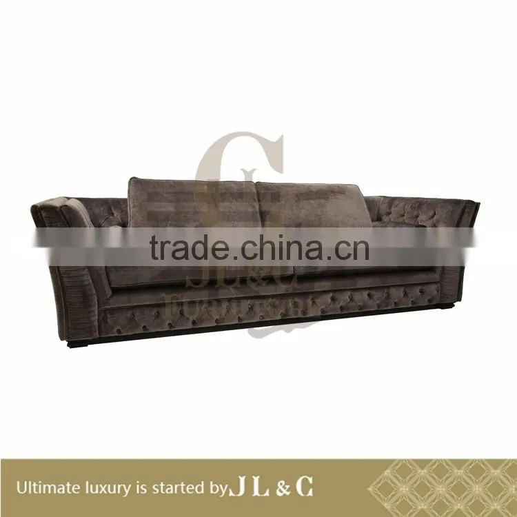 RS02 Three Seat Sofa Set in Living Room From JL&C Luxury Home Furniture Lastest Sofa Designs 2016 (China Supplier)