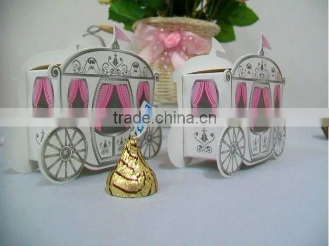 Wedding favor Enchanted Carriage Favor Boxes