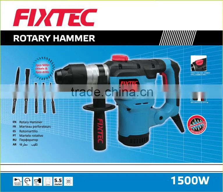 FIXTEC 1500W high quality power tools electric jack hammer tools