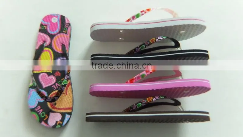 pvc slippers new design slippers flip flop for woman