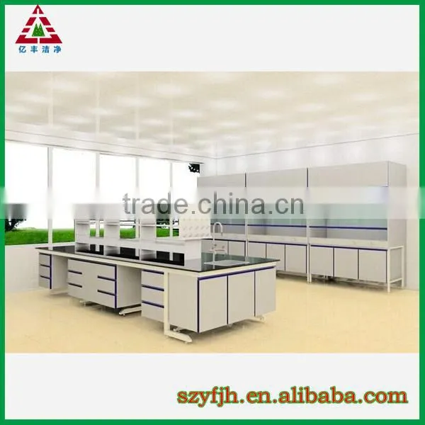 2015 Hot sell new supply furniture laboratory;island bench;wall bench