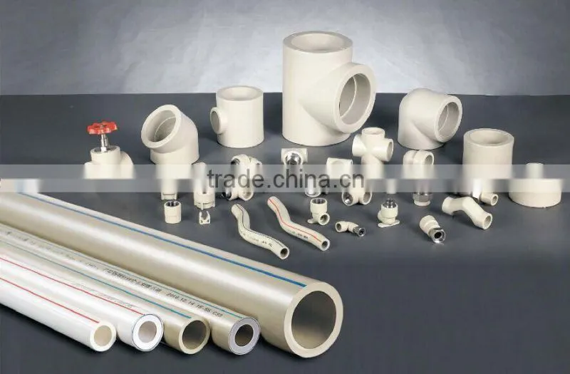 High temperature resistance and Heat Preservation PPR Water Supply pipe/ppr pipes and fittings