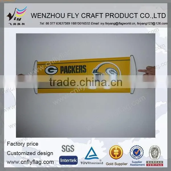 Economic stylish fan handheld scrolling banner