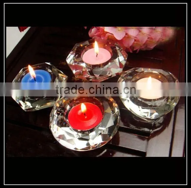 On Sale / Promotion-US$1: Heart-shaped Crystal Candle Holder / Tealight Holder For Home Decoration & Gift CH-M004