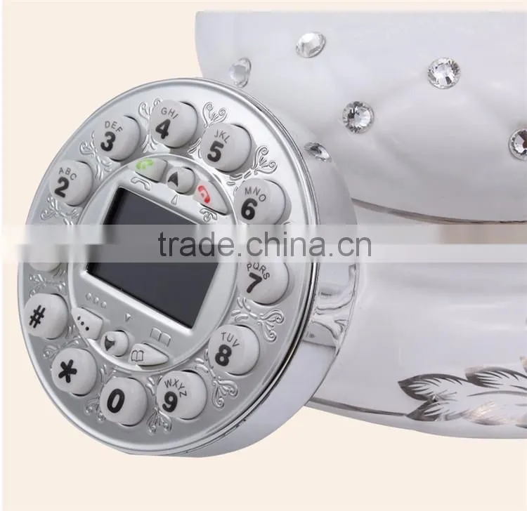 antique ceramic Bluetooth wired Telephone New Landline