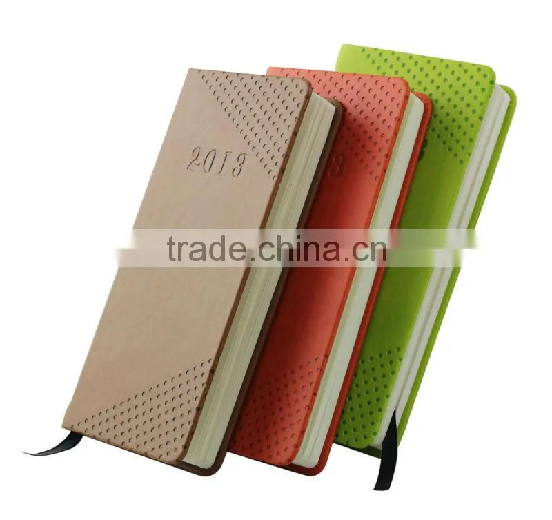 High quality pu notebook/dairy notebook