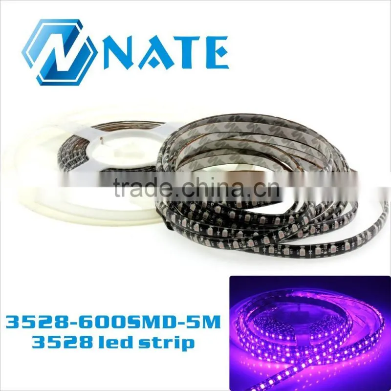 2016 hot 12v led light 3528 smd led 5M 600 soft flexible strip lighting led