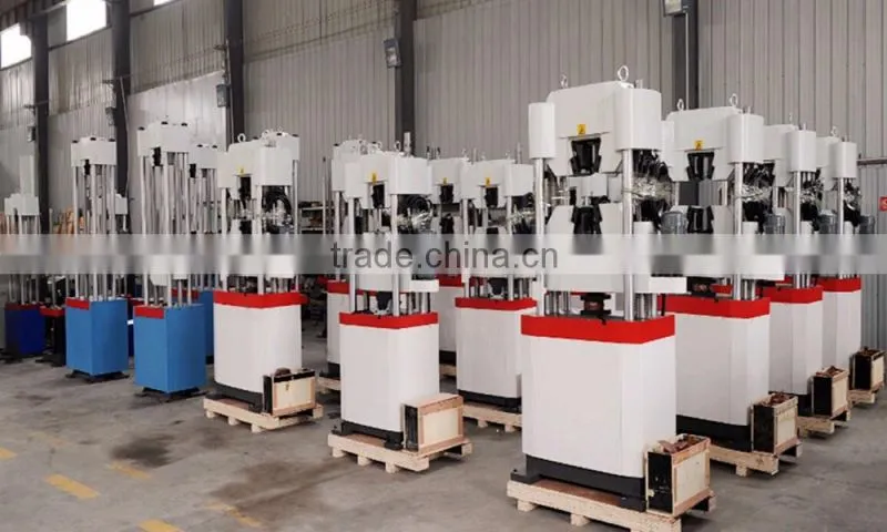 computerized servo tensile compression universal hydraulic testing machine supplier