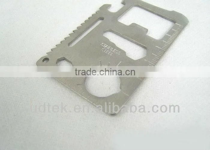 Large Size Multifunction Card Knife Camping Credit Card Tool UDTEK01499