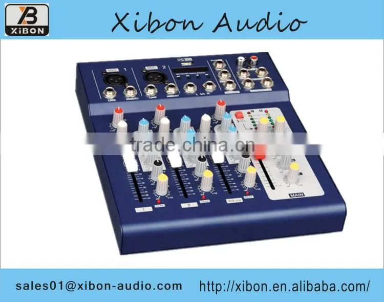 Stereo Mixer outdoor audio mixing console