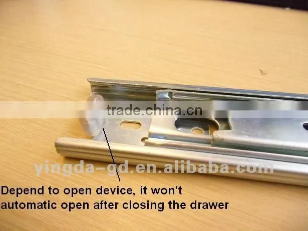 Three sections furniture parts drawer slides