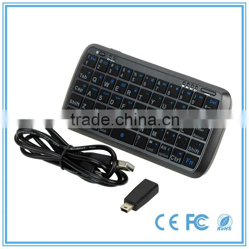 2015 best selling promotional mini bluetooth keyboard and power bank with CE & ROHS standards