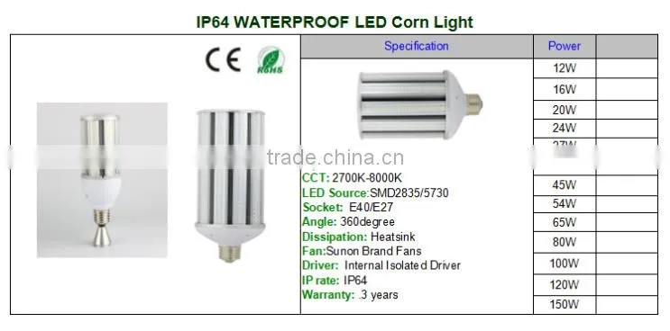 High Brightness E27 smd5730 Led Bulb 80W 220V Epistar LEDs 5730 SMD