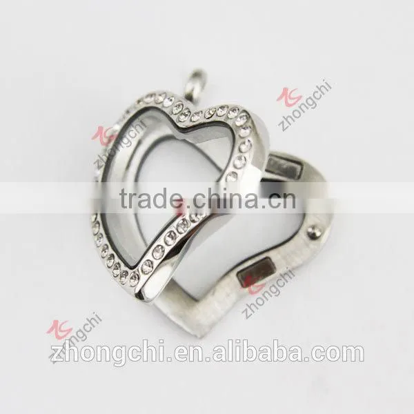 Fashion heart locket necklace