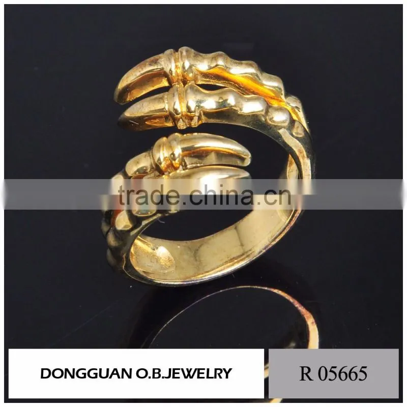 Wholesale make in china cheap gold jewelry latest gold ring designs for men and girls