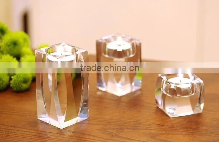 K9 crystal candleholder
