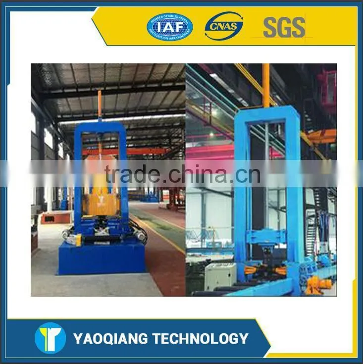 H beam Flange Web Plate Automatic Assembly Machine