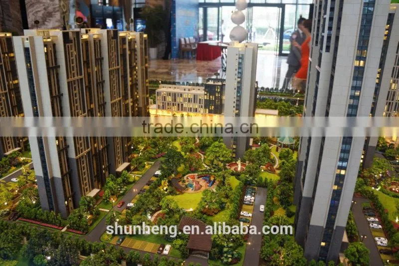 maquette models of residential buildings models/SH model company