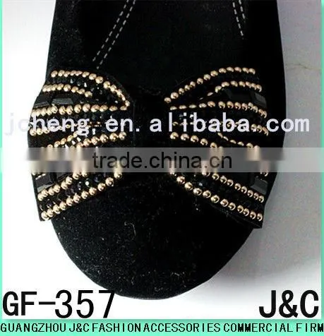 2015 the most fashionable rhinestone stone shoe bow