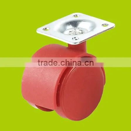 China Factory Furniture Castor Wheel With Plate
