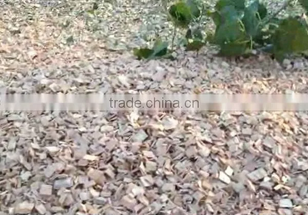 10-20t/h mobile wood chipper shredder