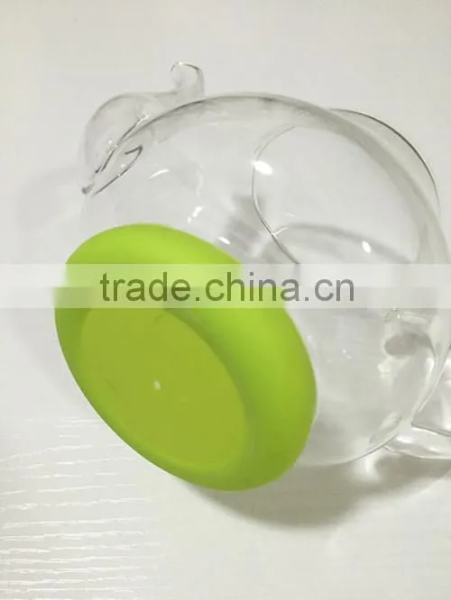 750ml borosilicate glass teapot with filter