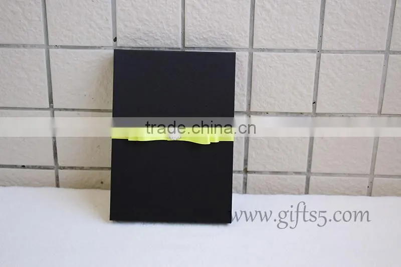 Luxury Black wedding invitation boxes for cards