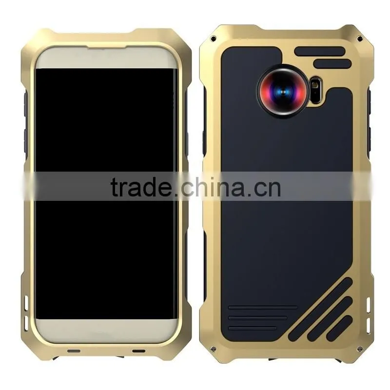 hybrid armor rugged silicone combo phone case cover with Wide Angle Camera for Samsung Galaxy S7 S6 edge Note 5 4 3